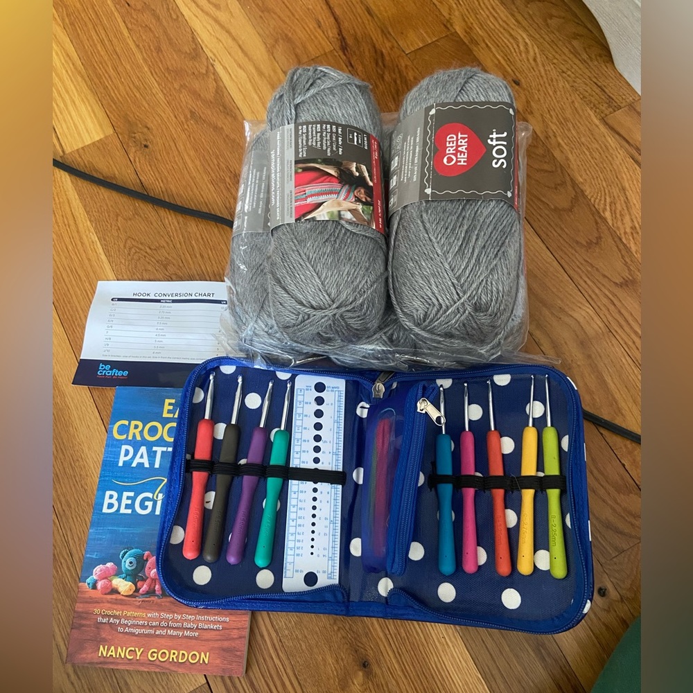 Crocheting beginners material